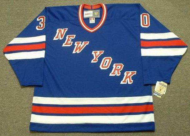 CCM  RON DUGUAY New York Rangers 1980's Vintage NHL Hockey Jersey