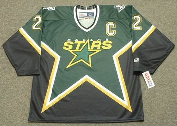 1999 Dallas Stars Derian Hatcher Authentic Orange Shield Jersey w/ Stanley  Cup Patch Size 56 : r/hockeyjerseys