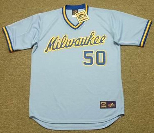 Gorman Thomas 1982 Milwaukee Brewers Throwback Jersey