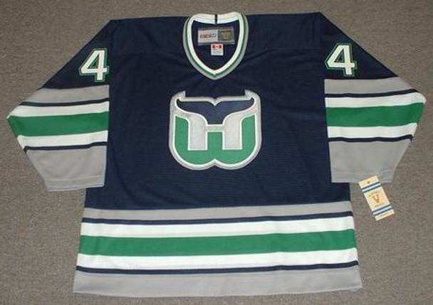 90's Chris Pronger Hartford Whalers CCM NHL Jersey Size Large – Rare VNTG
