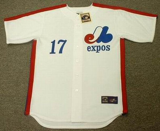 Ellis Valentine Montreal Expos 1978 Away Baseball Throwback 