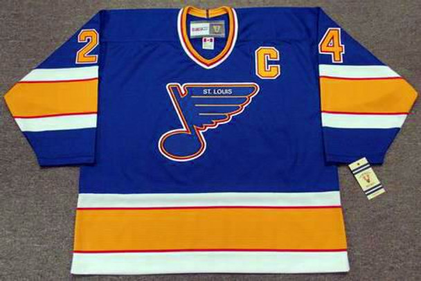 Bernie Federko 1980 St. Louis Blues Vintage Throwback NHL Hockey