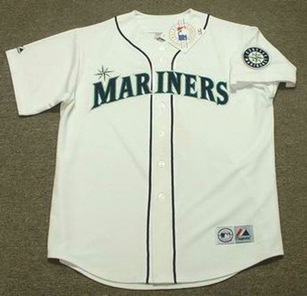 Seattle Mariners Vintage 90s Majestic Blank Jersey MLB Baseball USA Made  Large