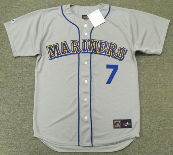 MAJESTIC  KEVIN MITCHELL Seattle Mariners 1992 Cooperstown Baseball Jersey