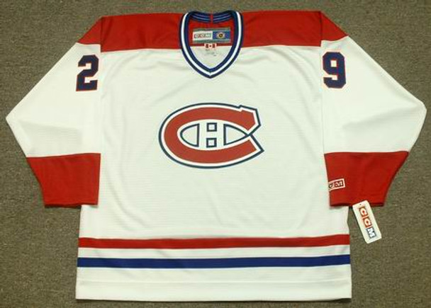 Montreal Canadiens No29 Ken Dryden White CH-CCM Throwback Stitched NHL Jersey