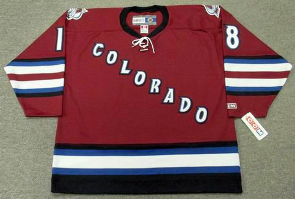 2003-06 COLORADO AVALANCHE TANGUAY #18 CCM JERSEY (AWAY) XL