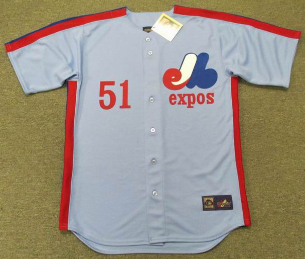 MAJESTIC  RANDY JOHNSON Montreal Expos 1988 Cooperstown Baseball