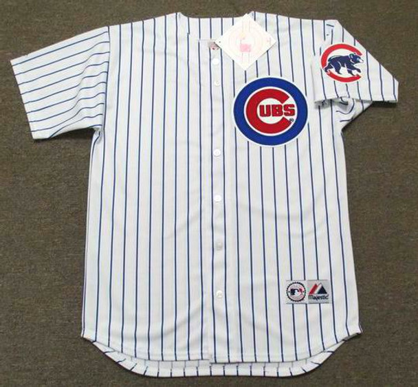 Authentic! Majestic 56 3XL CHICAGO CUBS PINSTRIPE SAMMY SOSA ONFIELD JERSEY  RARE