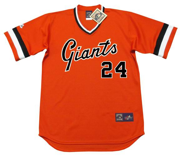 Orange Jersey Gigantes Jersey Majestic Women's MLB Jersey – San