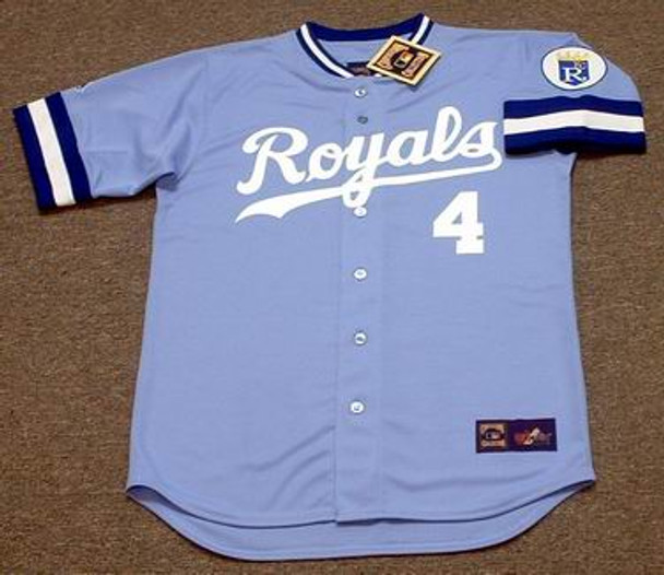 Authentic Jersey Kansas City Royals Home 1989 Bo Jackson - Shop