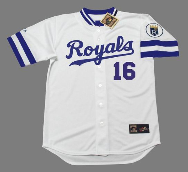 Bo Jackson #16 Kansas City Royals BASEBALL JERSEY S-4XL-S