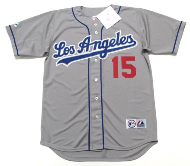 MAJESTIC  SHAWN GREEN Los Angeles Dodgers 2002 Throwback Baseball Jersey