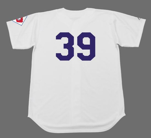 Majestic Jackie Robinson Brooklyn Dodgers White Cool Base Cooperstown Collection Player Jersey Size: Medium