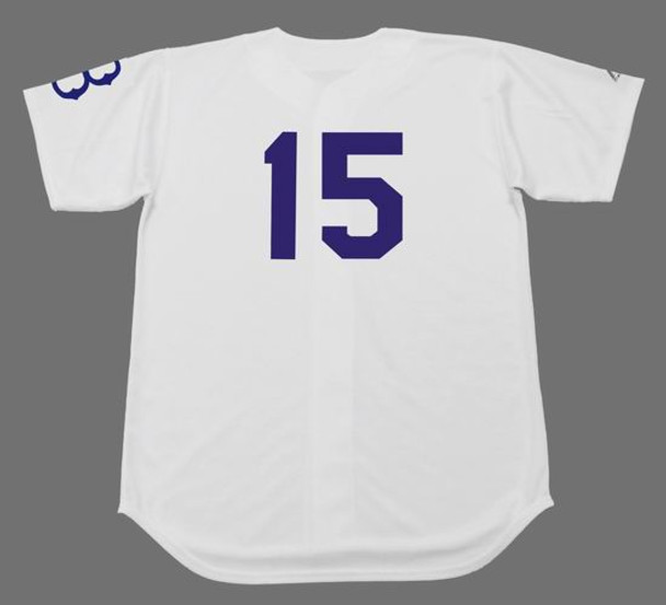 LOS ANGELES DODGERS 1980's Majestic Throwback Away Baseball Jersey