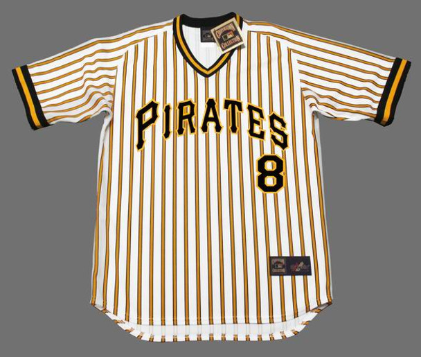 Mitchell & Ness Willie Stargell Pittsburgh Pirates Cooperstown Collection Jersey-Gold - S - Gold