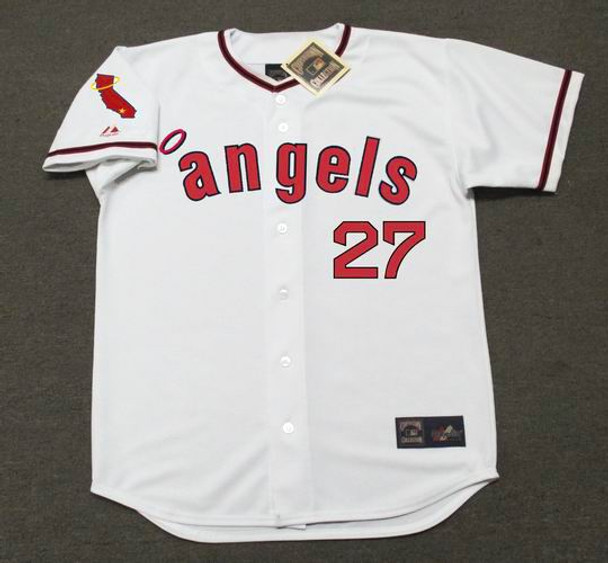 Old school deals angels jersey