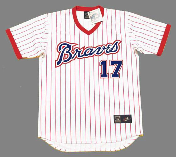 90's Neon MLB Atlanta Braves Majestic Jersey - BIDSTITCH