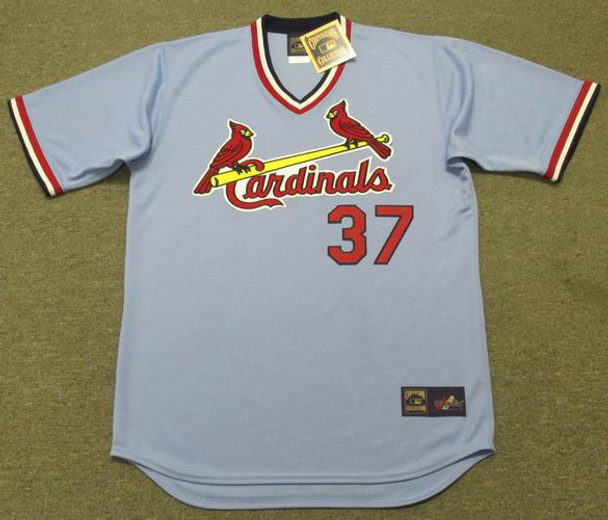KEITH HERNANDEZ St. Louis Cardinals 1982 Majestic Cooperstown Away Baseball  Jersey - Custom Throwback Jerseys