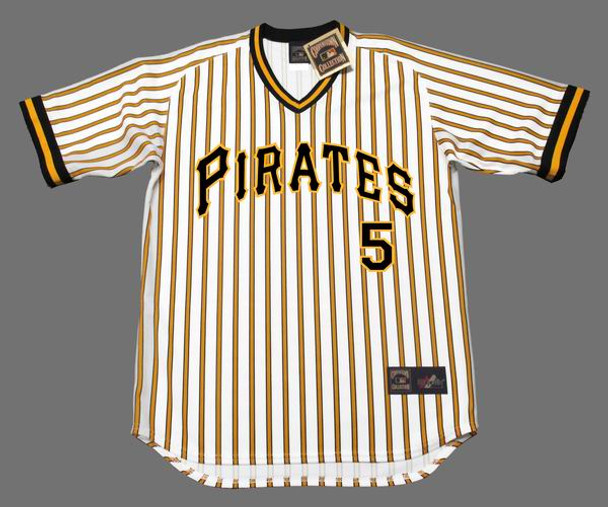 Bill Madlock Jersey - Pittsburgh Pirates 1979 Cooperstown MLB Baseball  Throwback Jersey