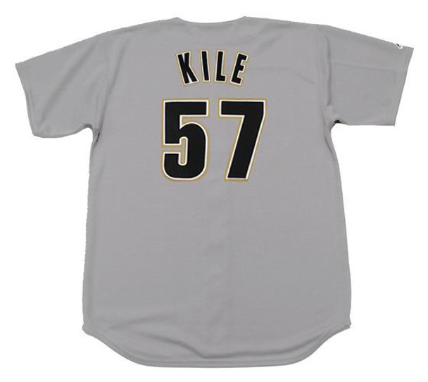 Darryl Kile Jersey - 1997 Houston Astros Away Throwback Baseball Jersey