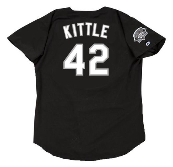 RON KITTLE  Chicago White Sox 1985 Home Majestic Throwback