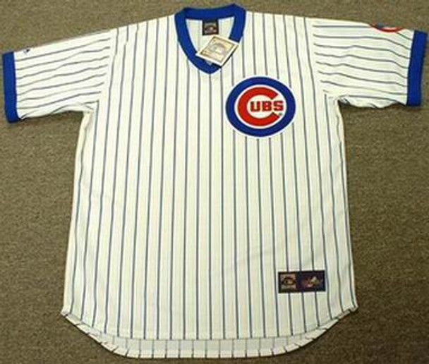 MARK GRACE Chicago Cubs 1989 Majestic Cooperstown Throwback Home