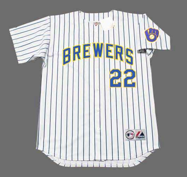 Milwaukee Brewers Majestic Cool Base Custom Jersey White