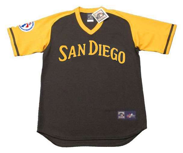 DAVE WINFIELD  San Diego Padres 1976 Away Majestic Throwback