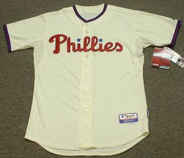 RHYS HOSKINS  Philadelphia Phillies Alternate Majestic Authentic