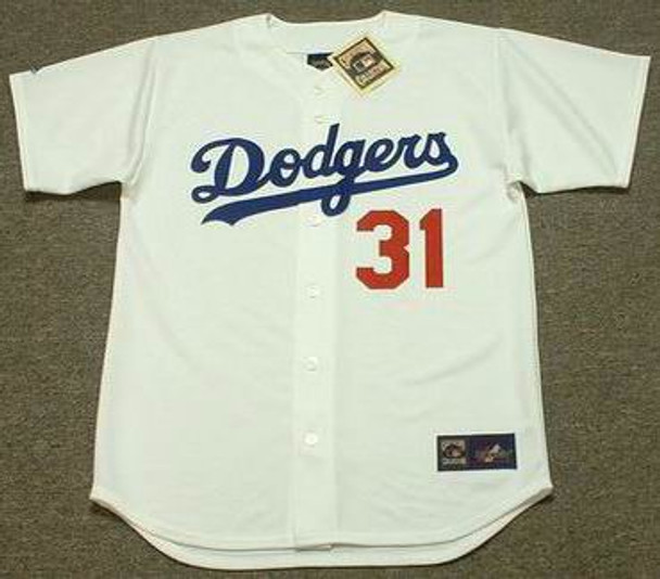 MIKE PIAZZA Los Angeles Dodgers 1993 Majestic Cooperstown