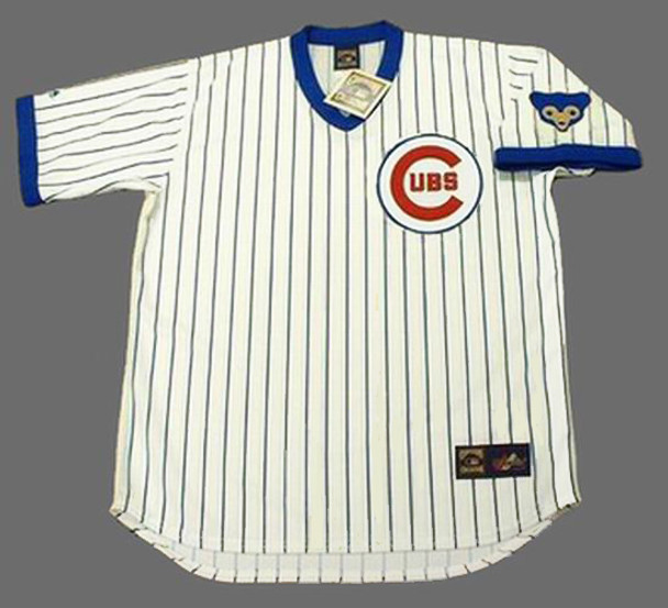 Bill Madlock Signed Chicago Cubs White Pinstripe Majestic