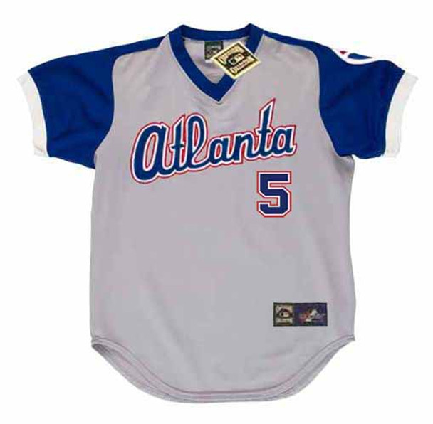 Shirts, Atlanta Braves 1982 Dale Murphy Retro Light Blue Jersey