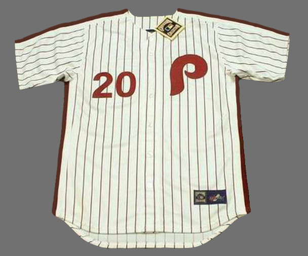 MIKE SCHMIDT  Philadelphia Phillies 1980 Majestic Cooperstown Home  Baseball Jersey