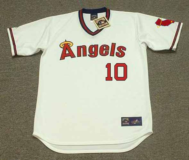 Custom 1970's California Angels Cooperstown Home MLB Throwback Jersey