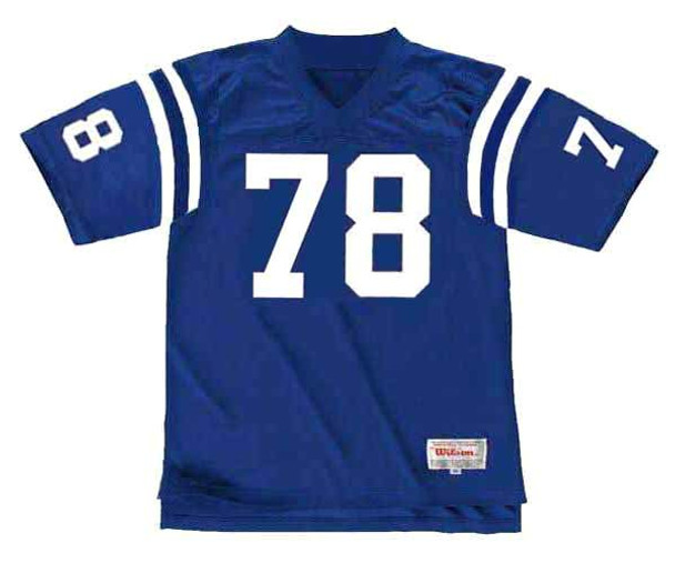 BUBBA SMITH  Baltimore Colts 1970 Wilson Throwback NFL Football