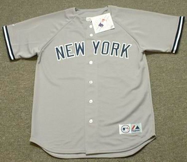 NEW YORK YANKEES Majestic Throwback Away Jersey Customized Any
