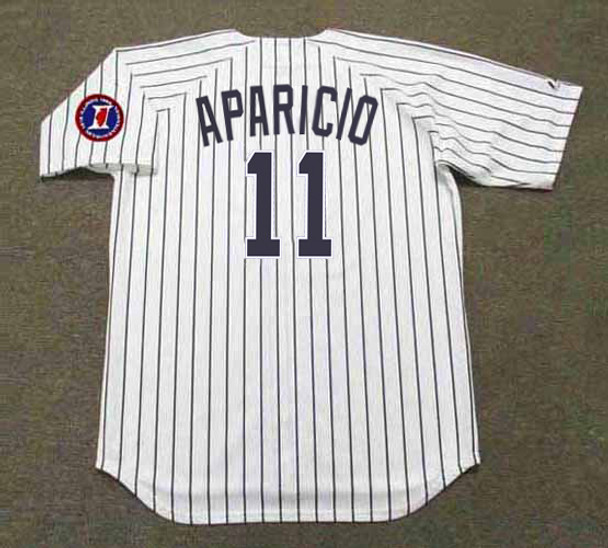 LUIS APARICIO  Chicago White Sox 1960's Home Majestic Baseball Jersey