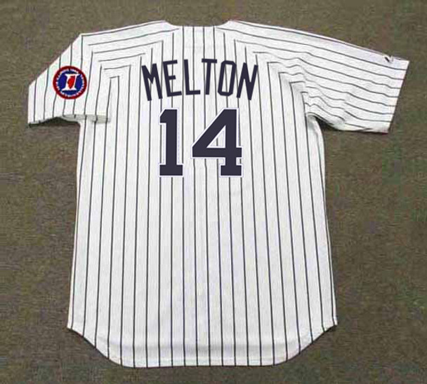 BILL MELTON  Chicago White Sox 1968 Home Throwback Baseball Jersey