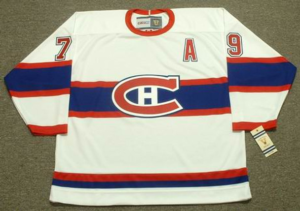 Andrei Markov Jersey - Montreal Canadiens 1946 Vintage Throwback NHL Hockey  Jersey