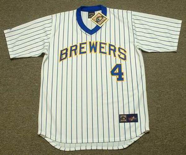 Paul Molitor Brewers Jersey Mitchell and Ness Cooperstown 