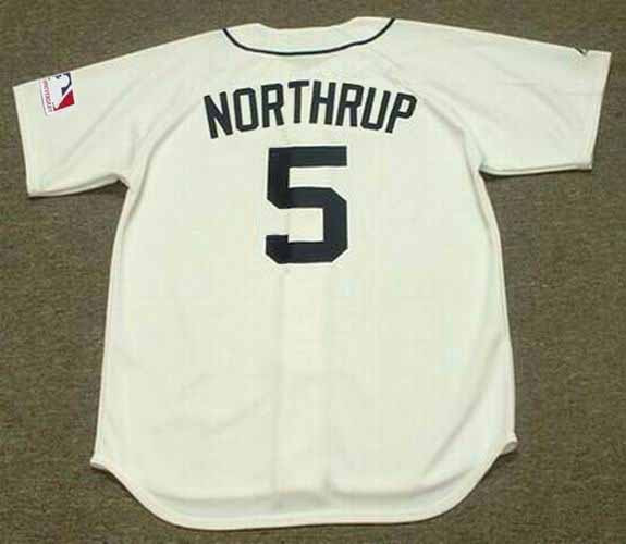 Jim Northrup Jersey Detroit Tigers 1969 Home Cooperstown Throwback