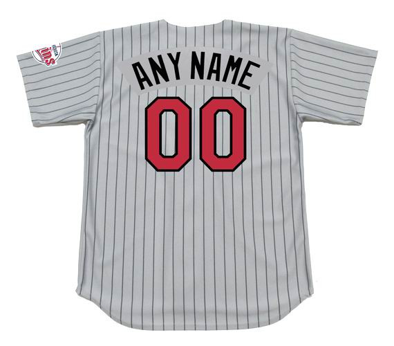 MINNESOTA TWINS 1990's Majestic Throwback Away Jersey Customized "Any Name & Number(s)" Custom