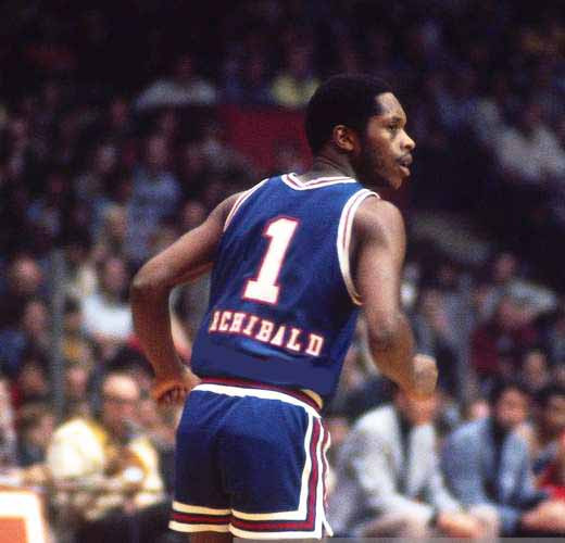 NATE ARCHIBALD Kansas City Kings 1975 Throwback NBA Basketball Jersey