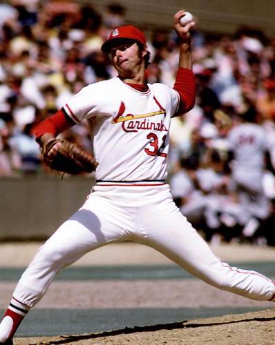 STEVE CARLTON St. Louis Cardinals 1971 Majestic Cooperstown Home