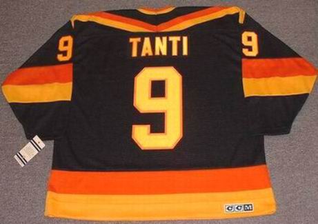 1985-86 Tony Tanti Vancouver Canucks Game Worn Jersey