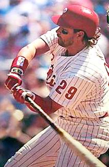 JOHN KRUK Philadelphia Phillies 1993 Majestic Throwback Home