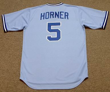 Bob Horner Jersey - Atlanta Braves 1982 Cooperstown Throwback Baseball  Jersey