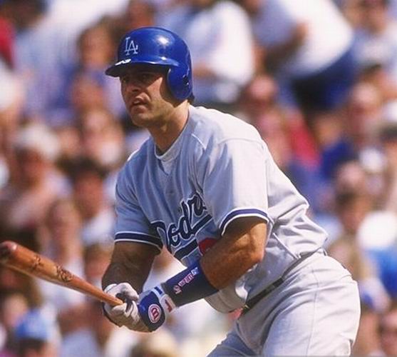 Eric Davis 1993 Los Angeles Dodgers Cooperstown Away Throwback MLB Baseball  Jersey