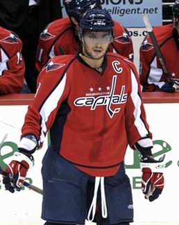 Reebok Alex Ovechkin Washington Capitals Premier Jersey - Away