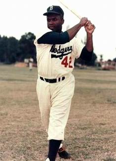 JACKIE ROBINSON Brooklyn Dodgers Majestic Baseball Throwback Jersey